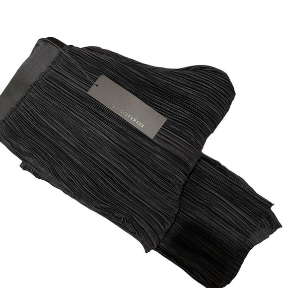 Haider Ackermann  - Black Pleated "CANIS" Trousers - "SS17 Runway edition" - Picture 8 of 11